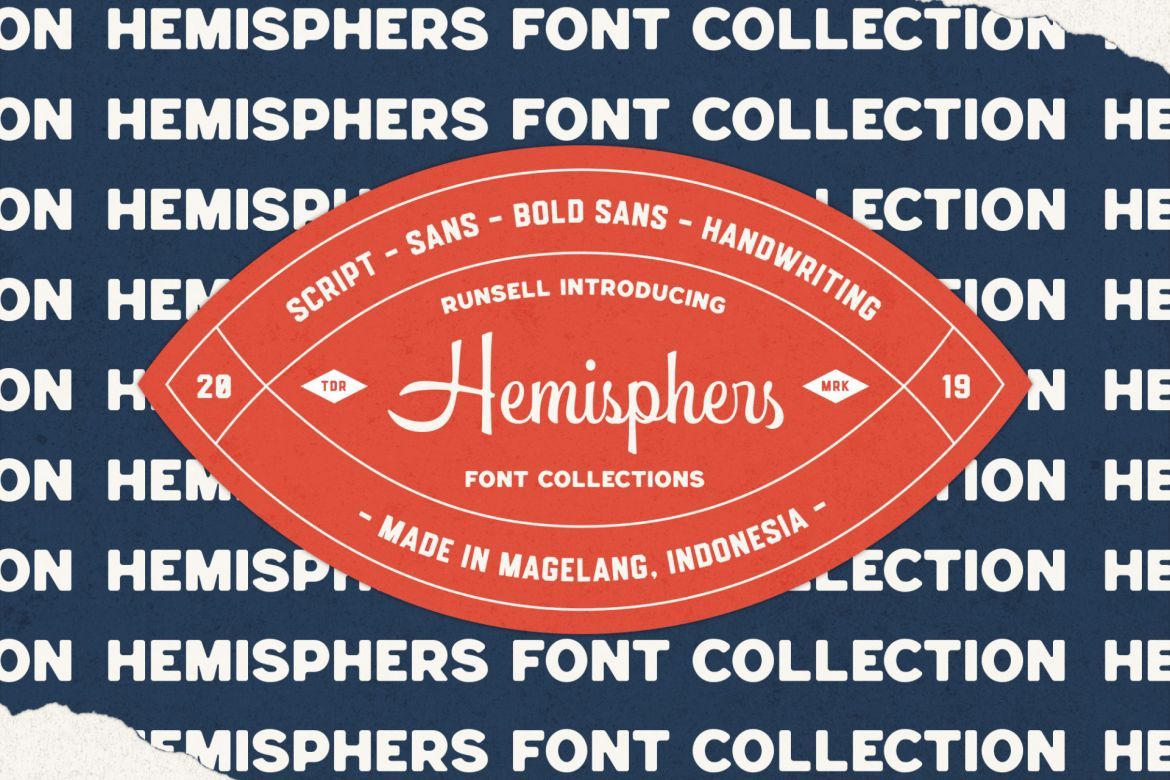 Hemisphers - Font Collection - view 5