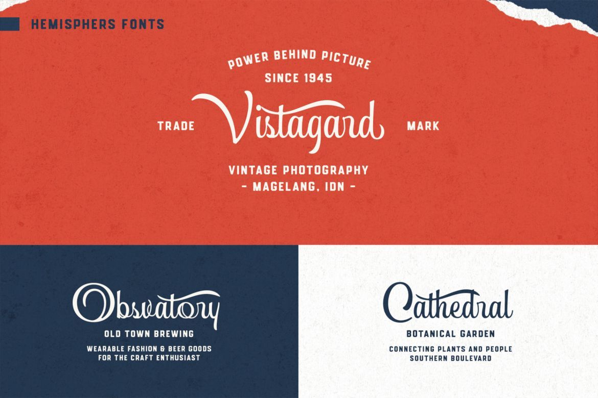 Hemisphers - Font Collection - view 8