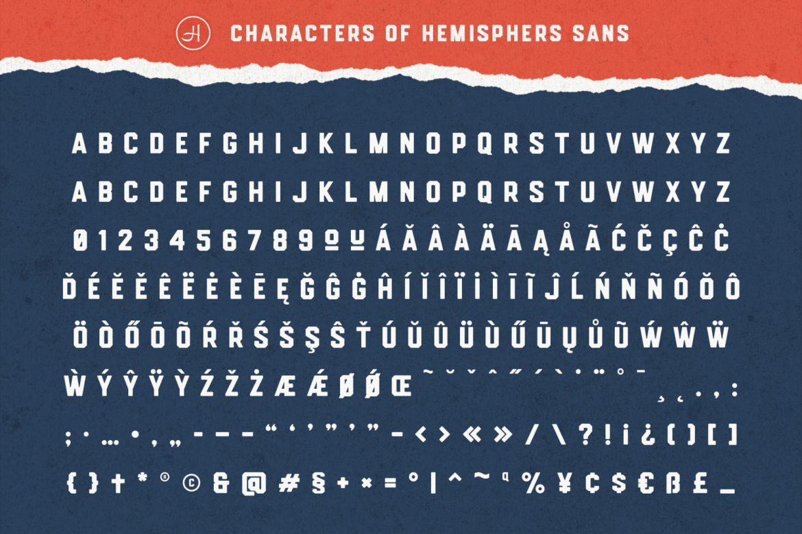 Hemisphers - Font Collection - view 11
