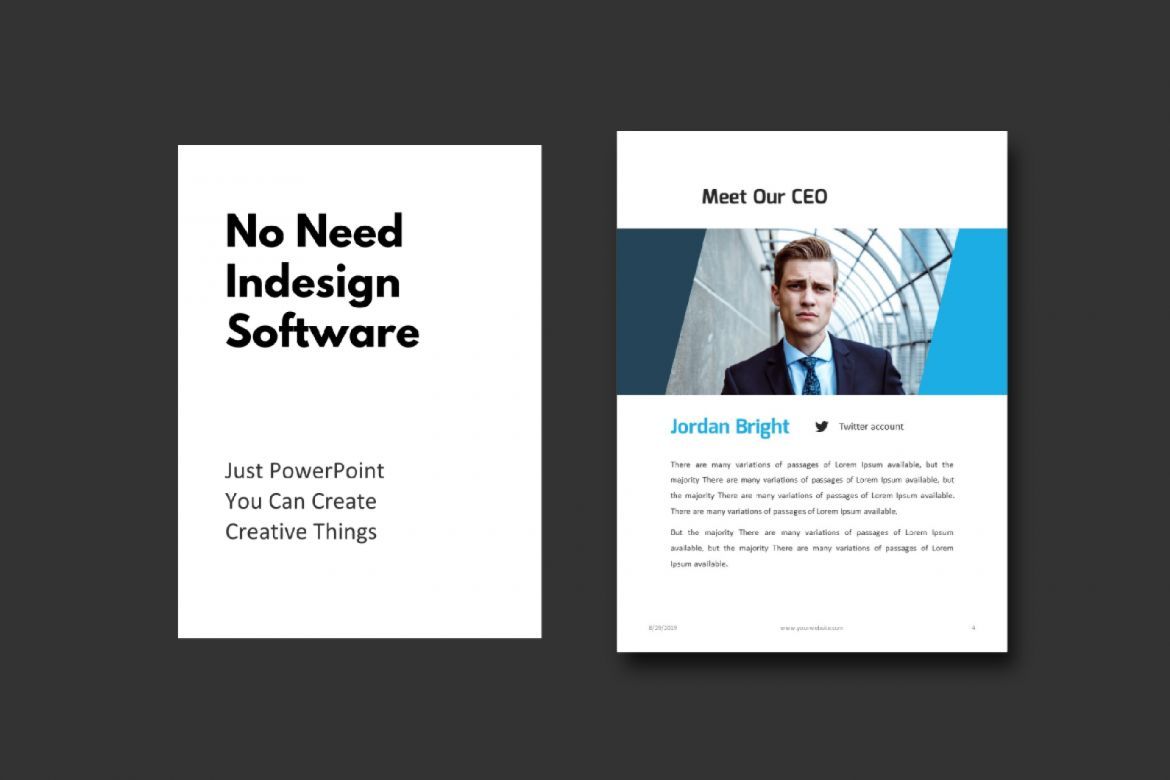 16 Business Report 2020 eBook Template PowerPoint - view 3