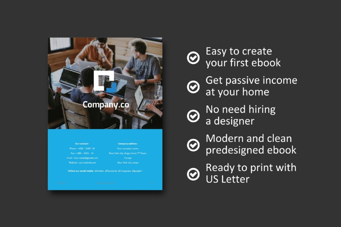 16 Business Report 2020 eBook Template PowerPoint - view 9