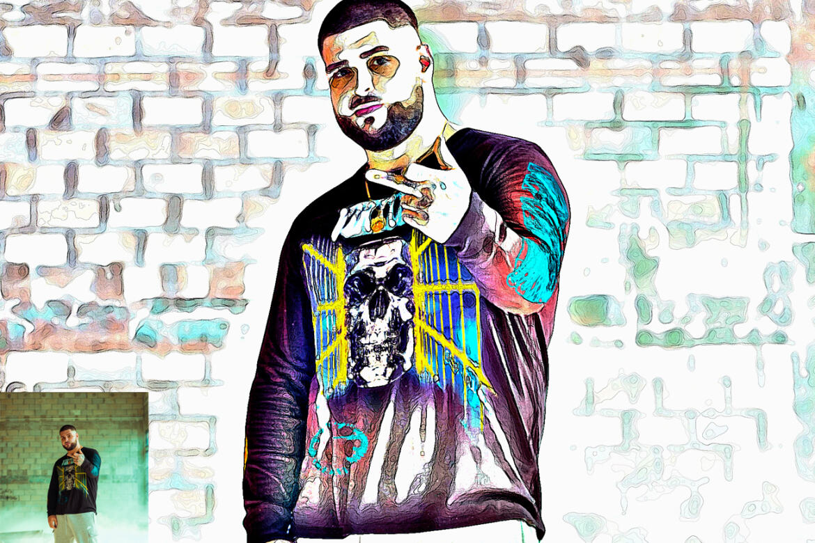 Realistic Sketch FREE Photoshop Action - view 9