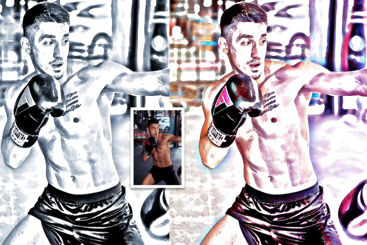 Realistic Sketch FREE Photoshop Action - view 10