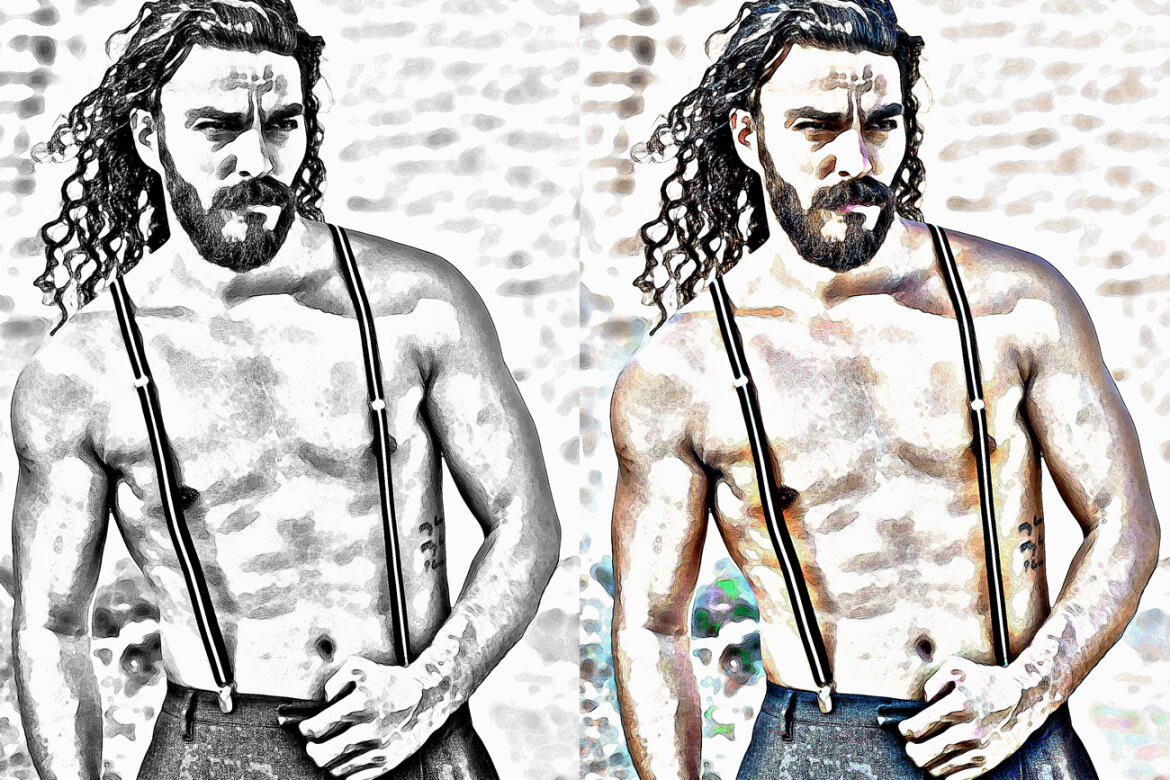 Realistic Sketch FREE Photoshop Action - view 4