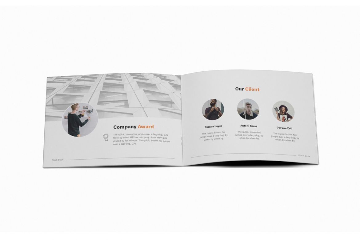 Pitch Deck A5 Brochure alt