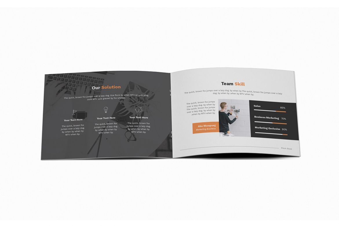 Pitch Deck A5 Brochure - view 11