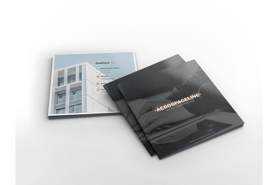 Pitch Deck Square Brochure - view 4