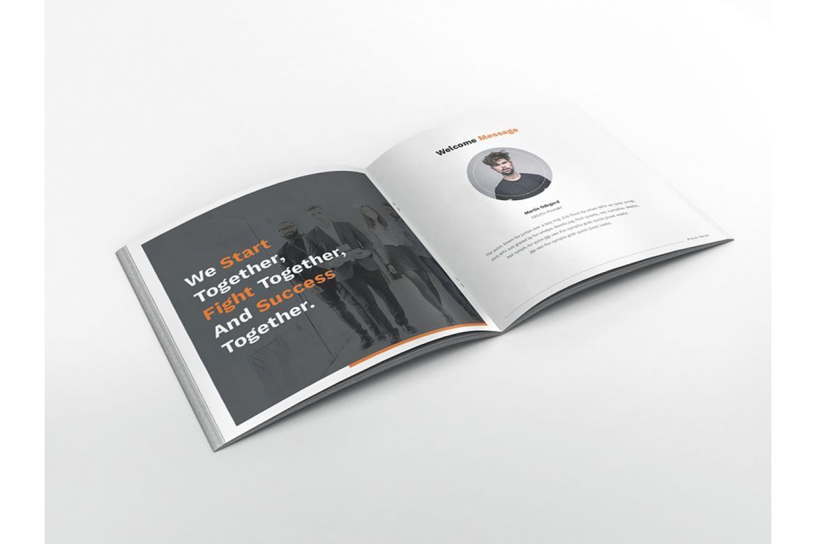 Pitch Deck Square Brochure - view 5