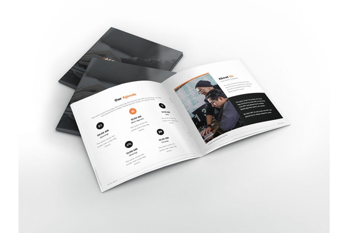 Pitch Deck Square Brochure - view 6