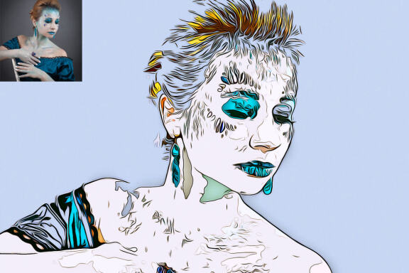 Cartoon Oil FREE Photoshop Action