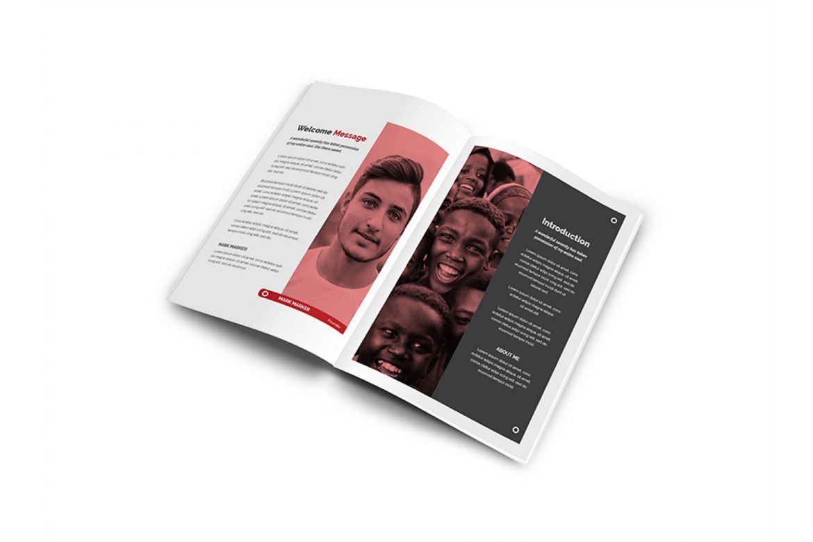Charity A4 Brochure Template - view 4