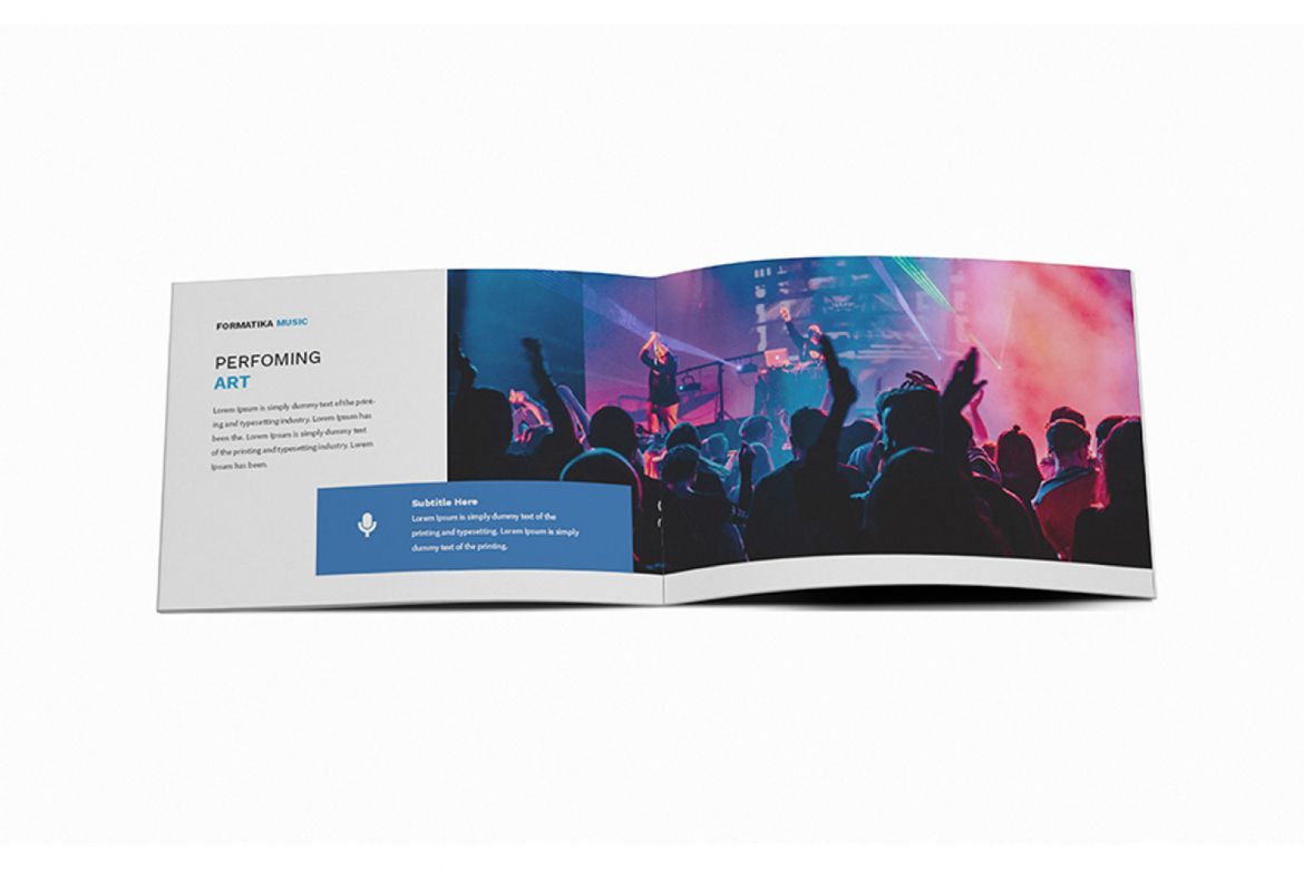 Music A5 Brochure Template - view 4