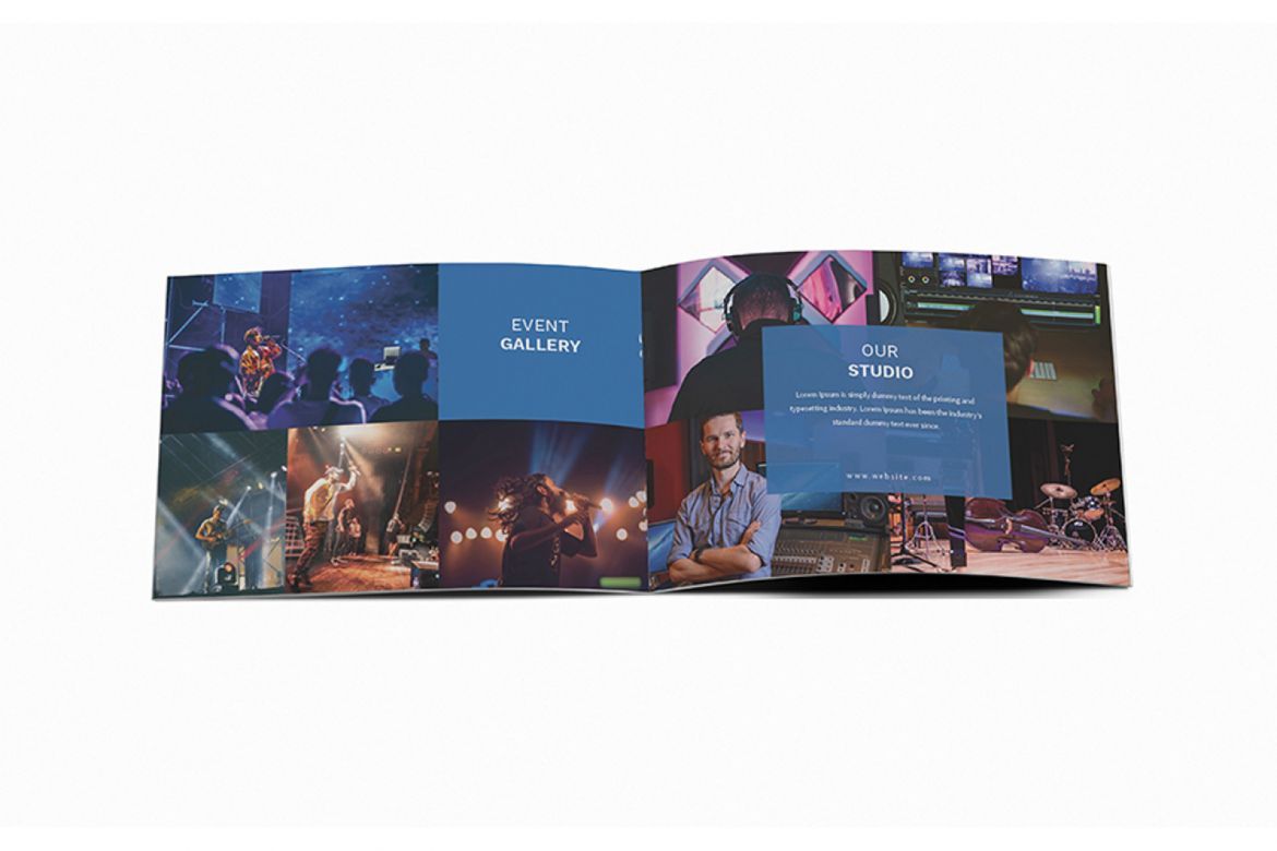Music A5 Brochure Template - view 11
