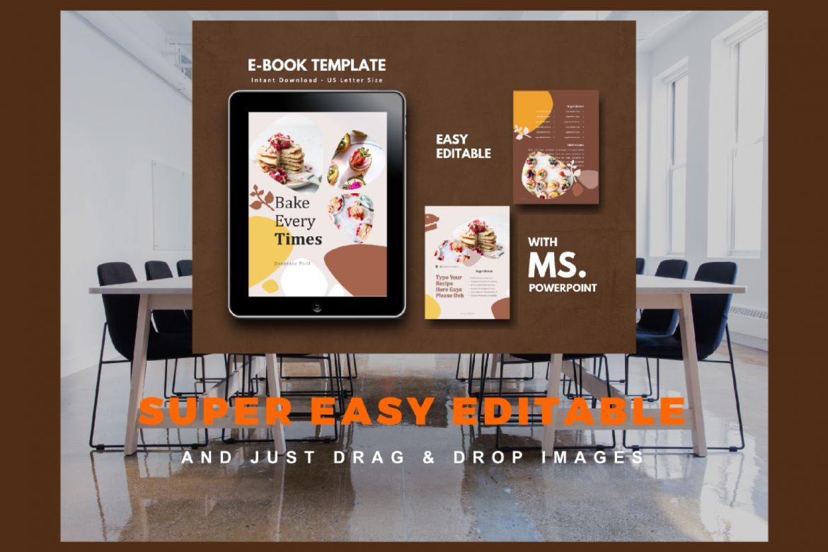 16 Pages Bakery Recipe eBook Template PowerPoint - view 10