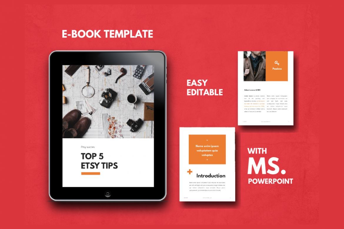 Great 11 eBooks Template Bundle PowerPoint - view 3