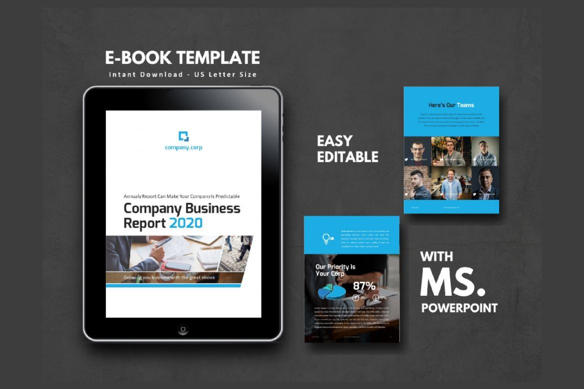 Great 11 eBooks Template Bundle PowerPoint - view 11