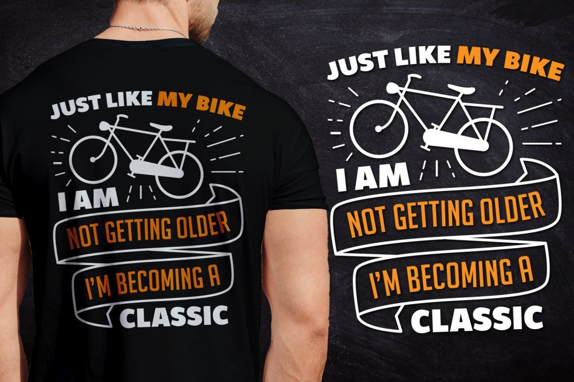 Old Bicycle Quotes for T-Shirt or Social Media alt