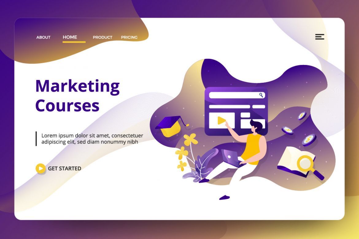 Education Online Vector Illustrations - view 4