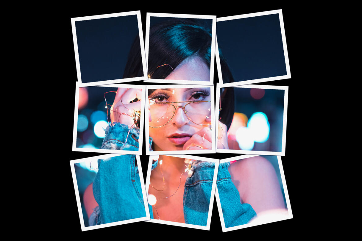 Collage Photo FREE Effect Photoshop Action alternate