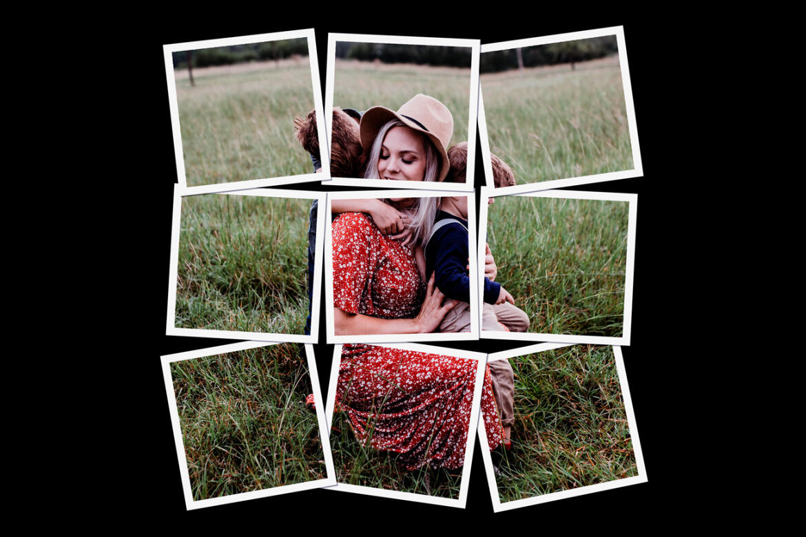 Collage Photo FREE Effect Photoshop Action - view 10