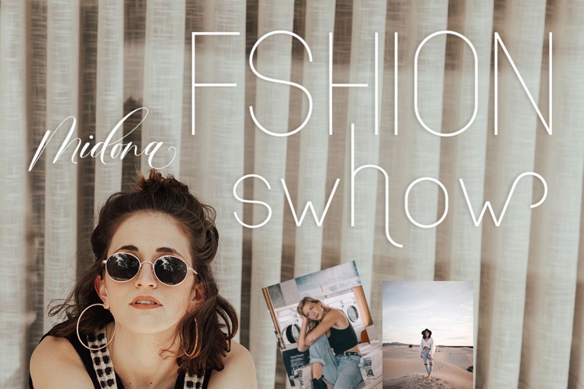 LEONA moliss Font - view 3