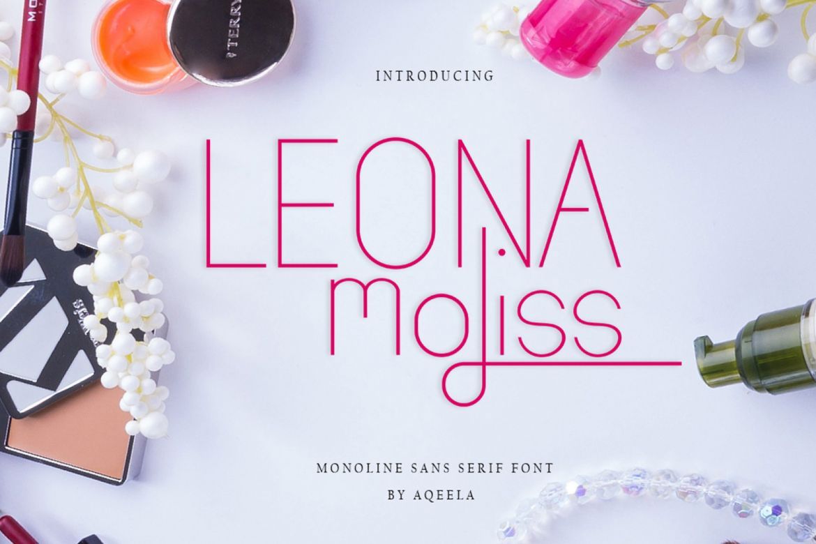 LEONA moliss Font - view 9