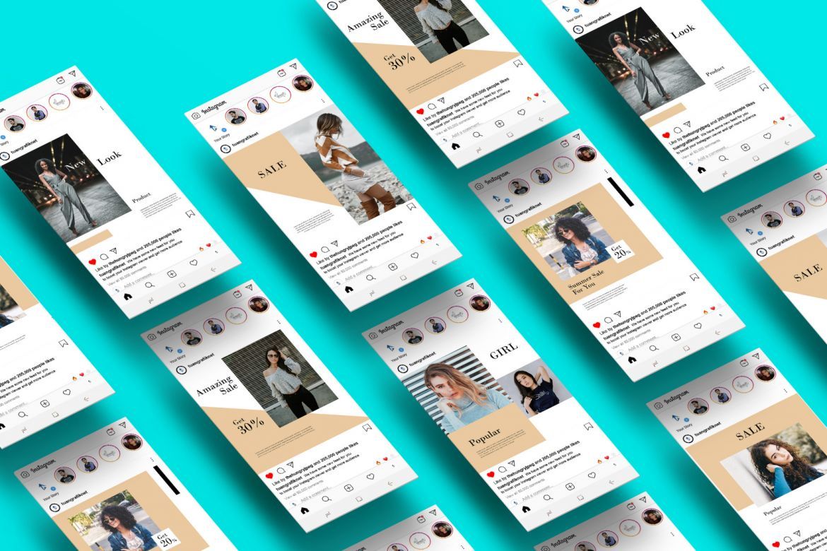 Fashion Intagram Feed Templates - view 4