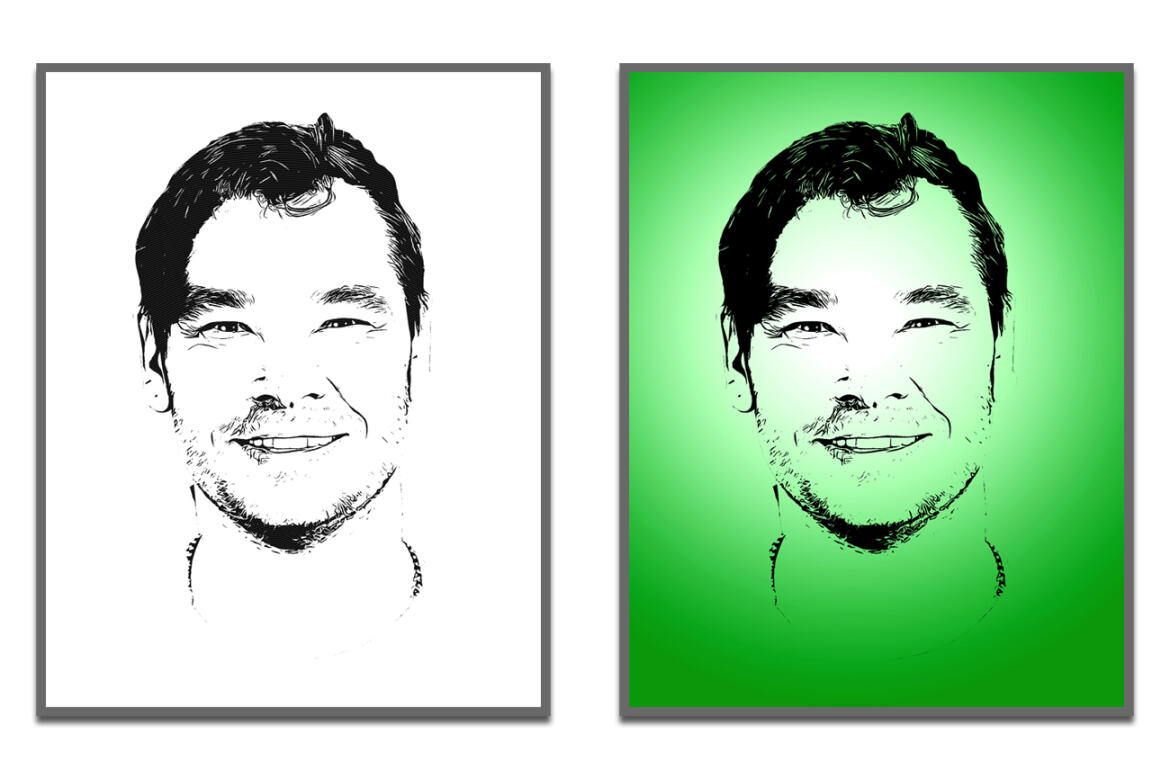 Vector Trace FREE Photoshop Action - view 3