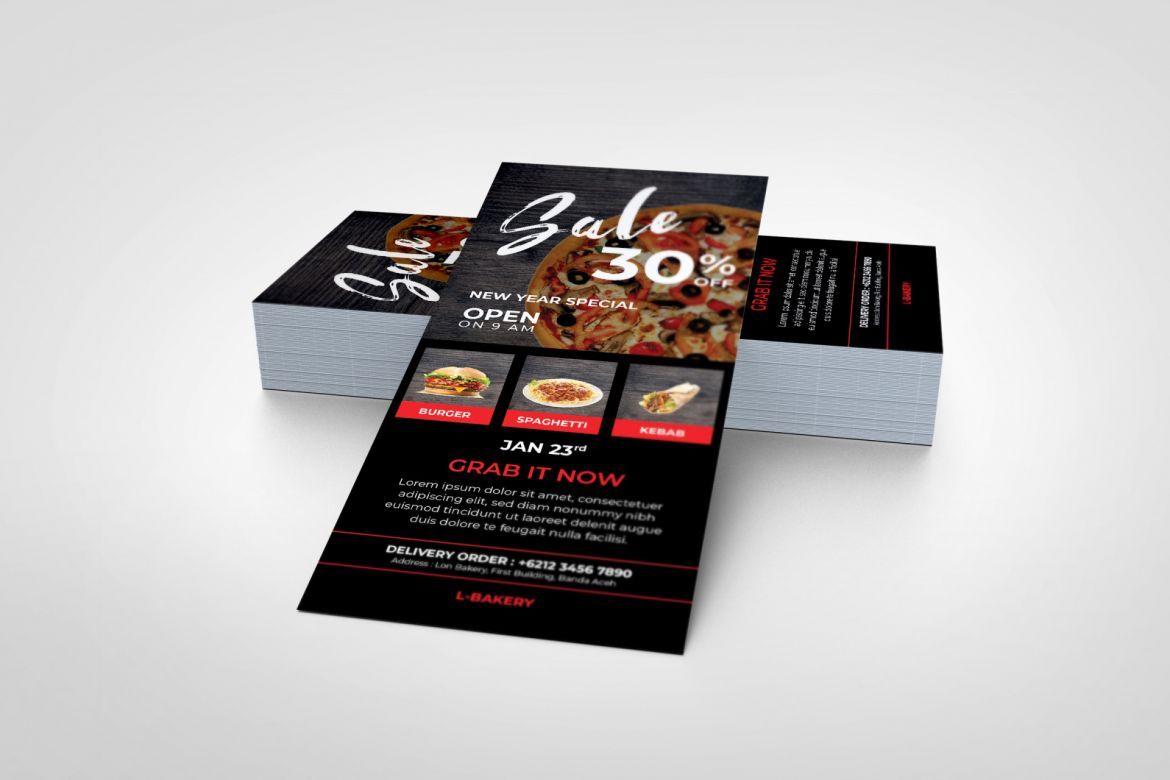 Rack Card DL Flyer - view 3