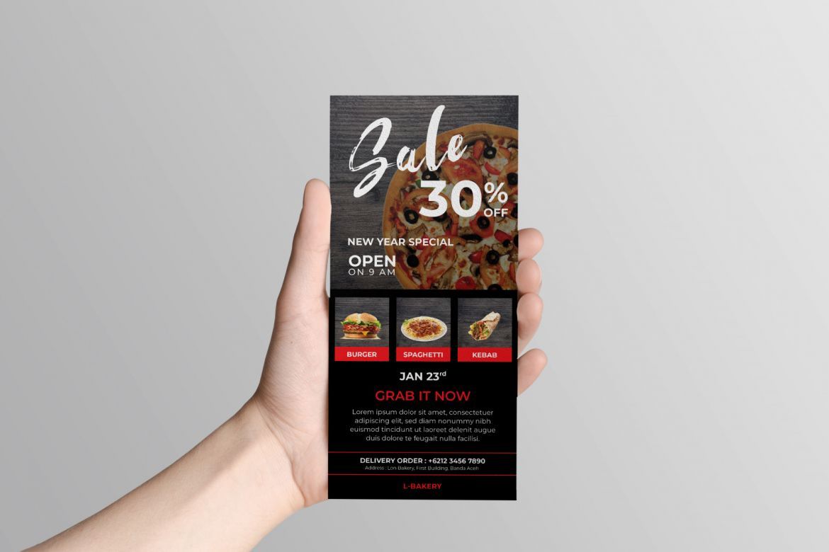 Rack Card DL Flyer - view 5