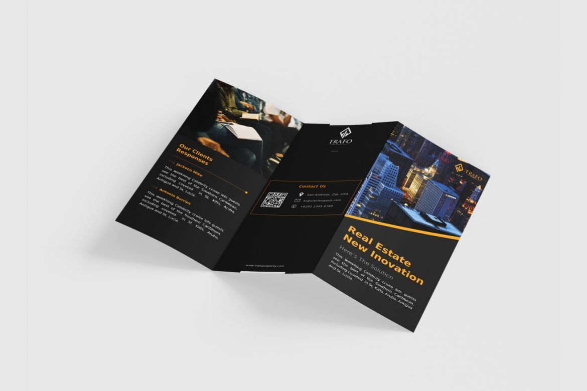 Corporate Trifold Brochure - view 4