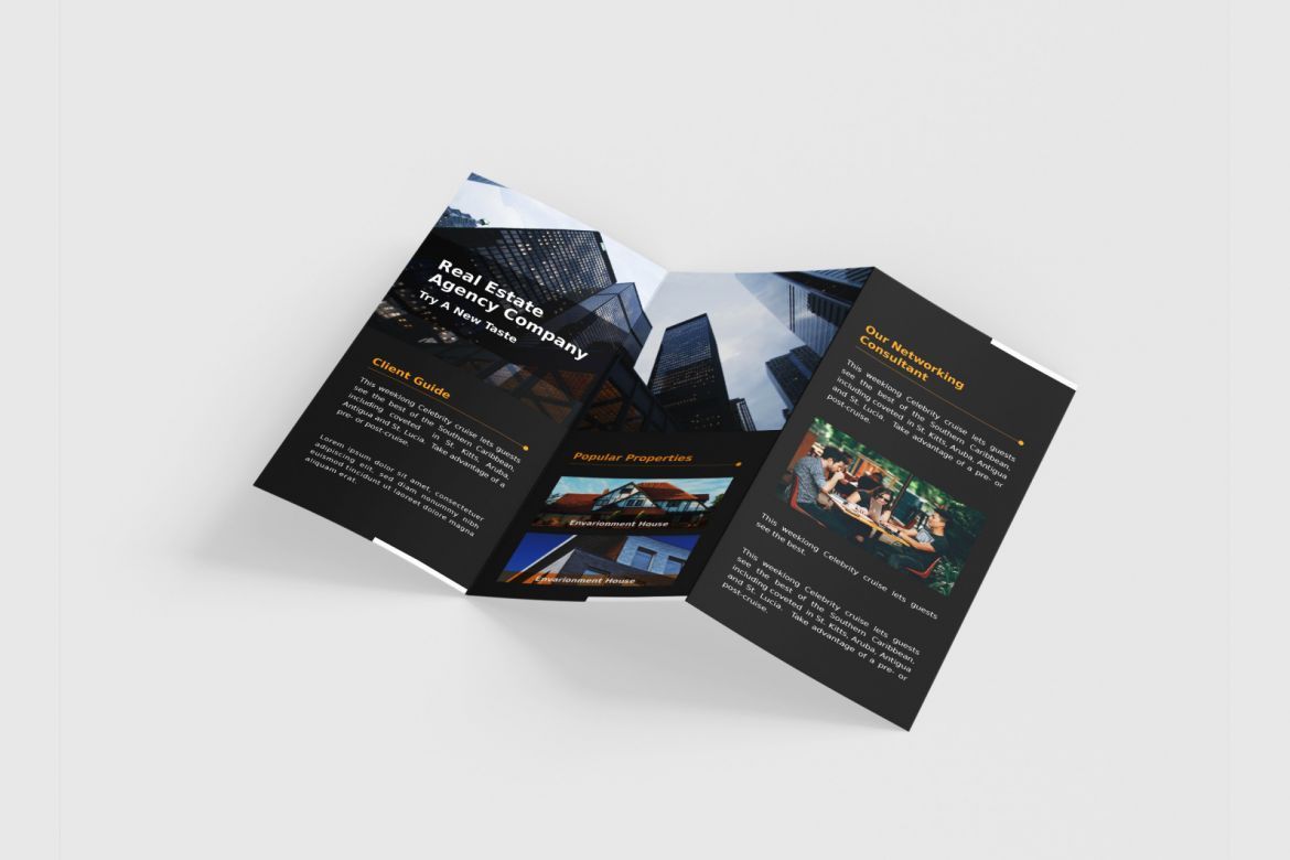 Corporate Trifold Brochure - view 5