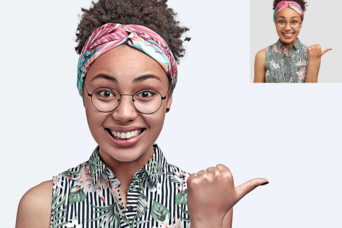 Dynamic HDR Oil FREE Photoshop Action - view 5