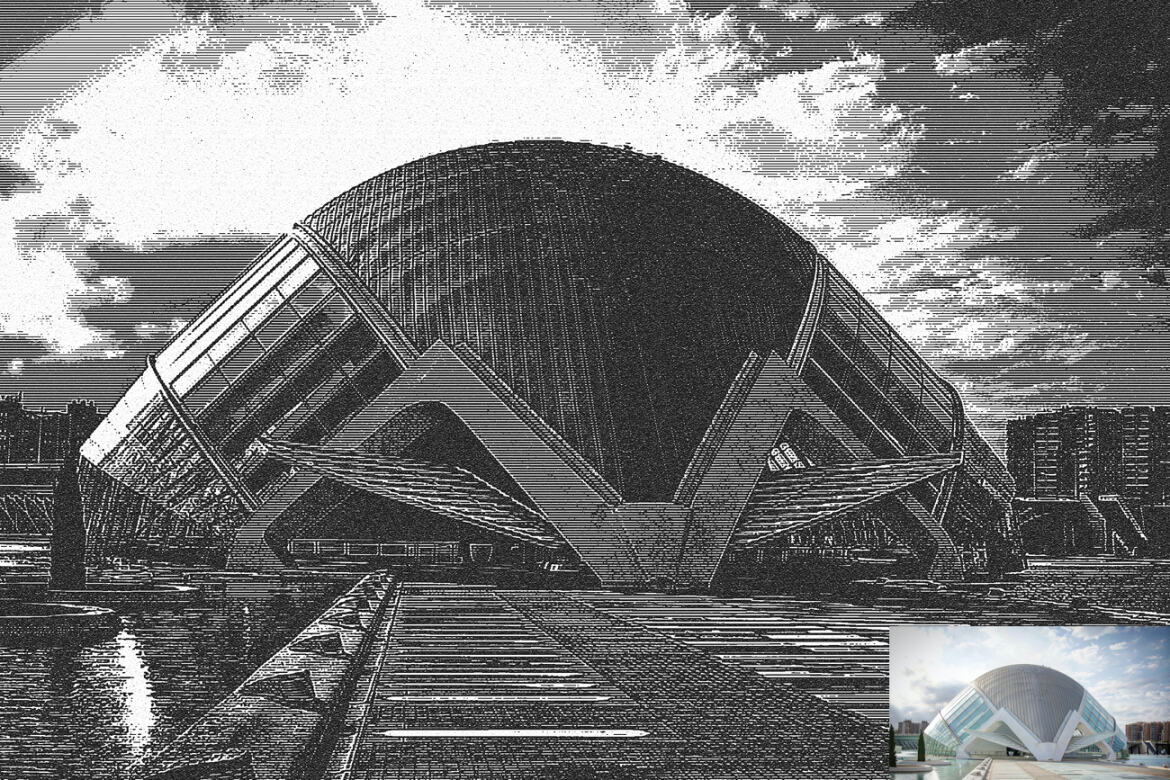 Novel Sketch Portrait FREE Photoshop Action - view 6