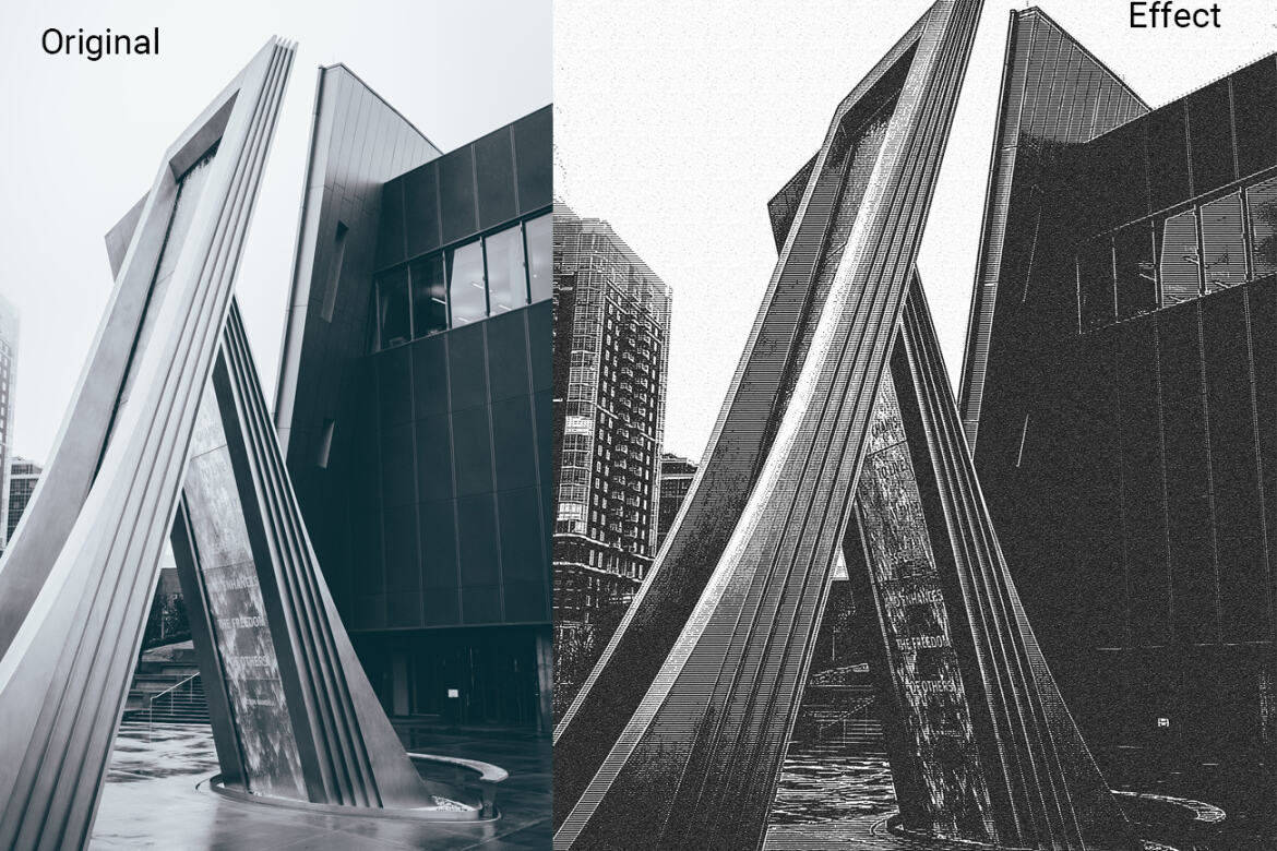 Novel Sketch Portrait FREE Photoshop Action - view 11