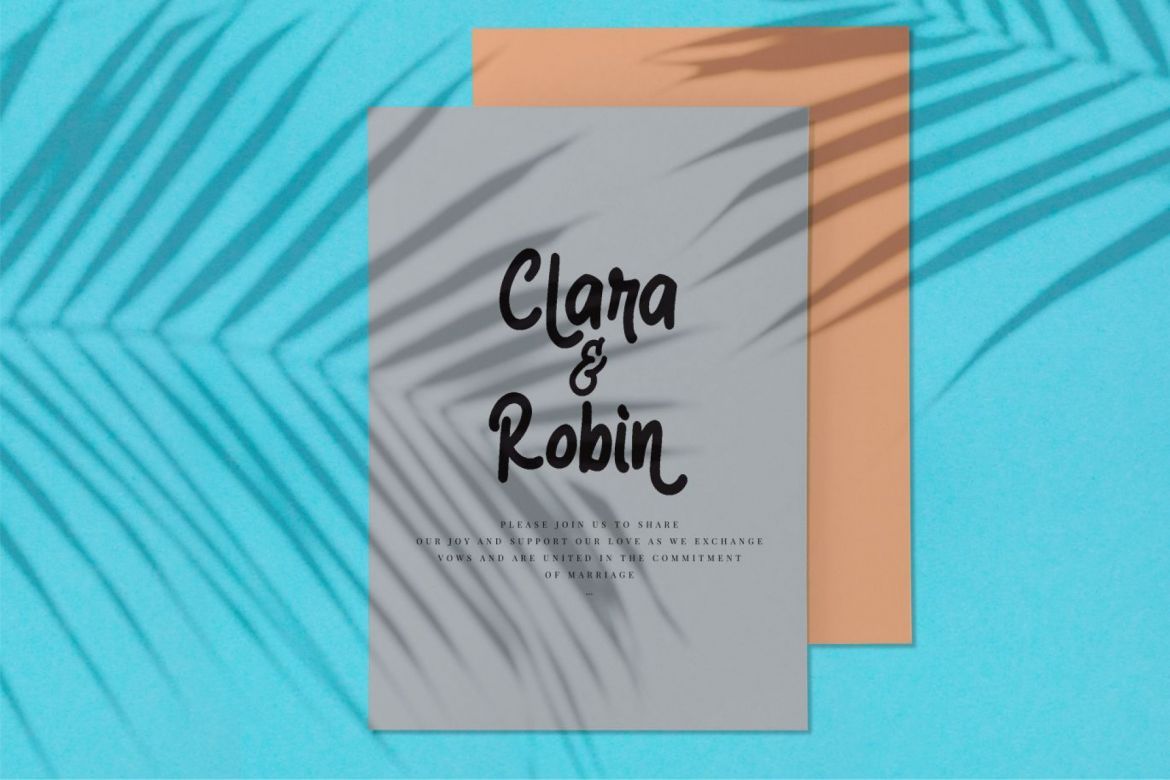 River - Modern Fresh Script alternate