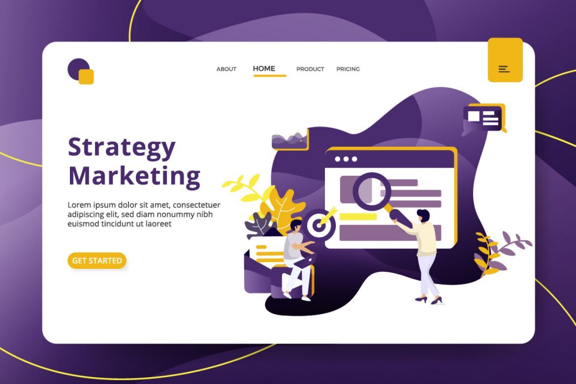 Business Marketing Vector Illustrations - view 5