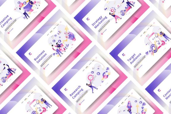 Business Marketing vol 1 Vector Illustrations