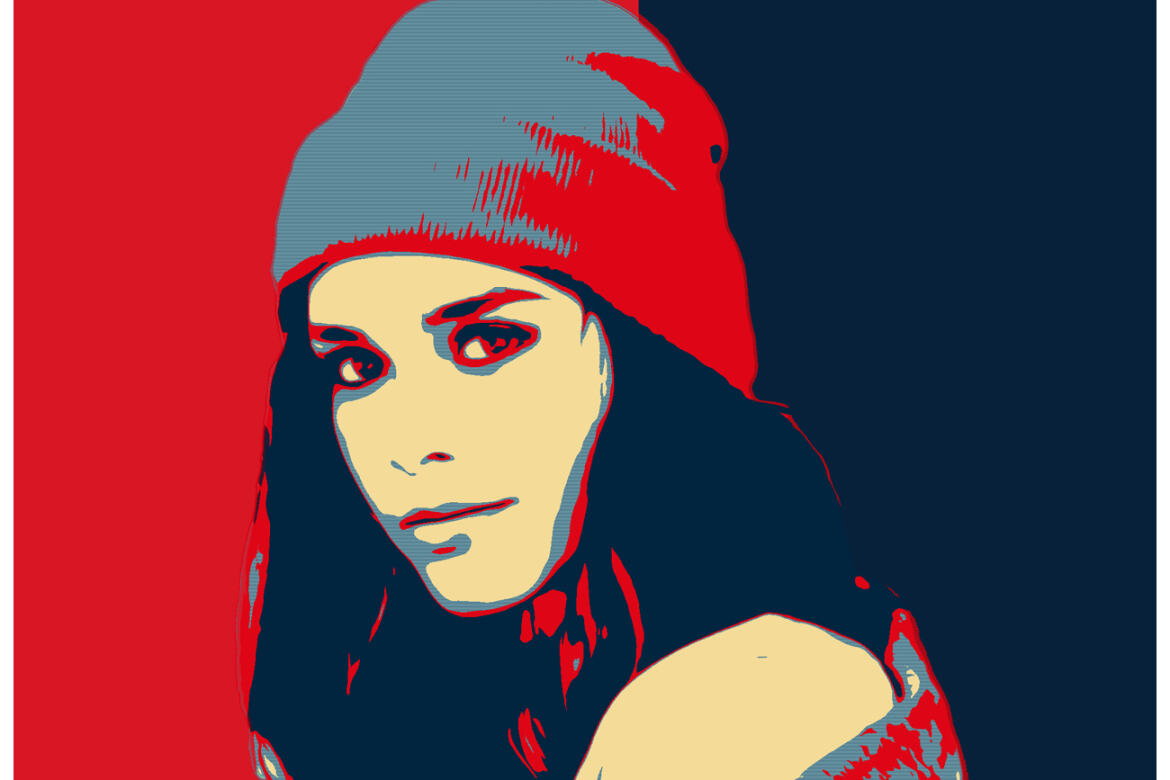 Hope Poster Style FREE Photoshop Action - view 9