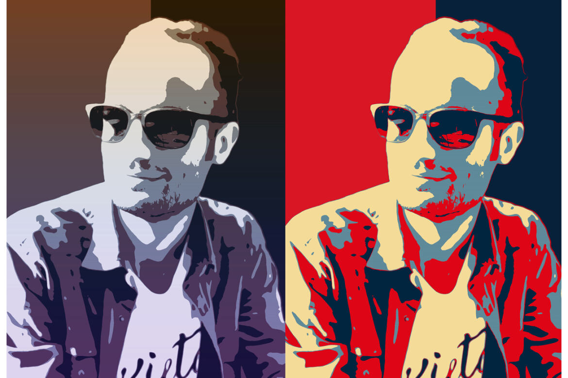 Hope Poster Style FREE Photoshop Action - view 4