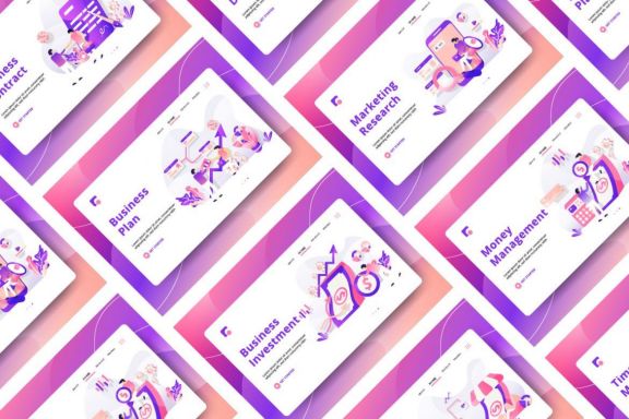 Business Marketing vol 2 Vector Illustrations