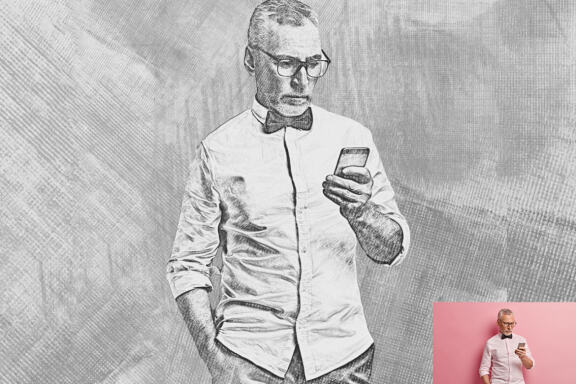 Artistic Sketch FREE Photoshop Action