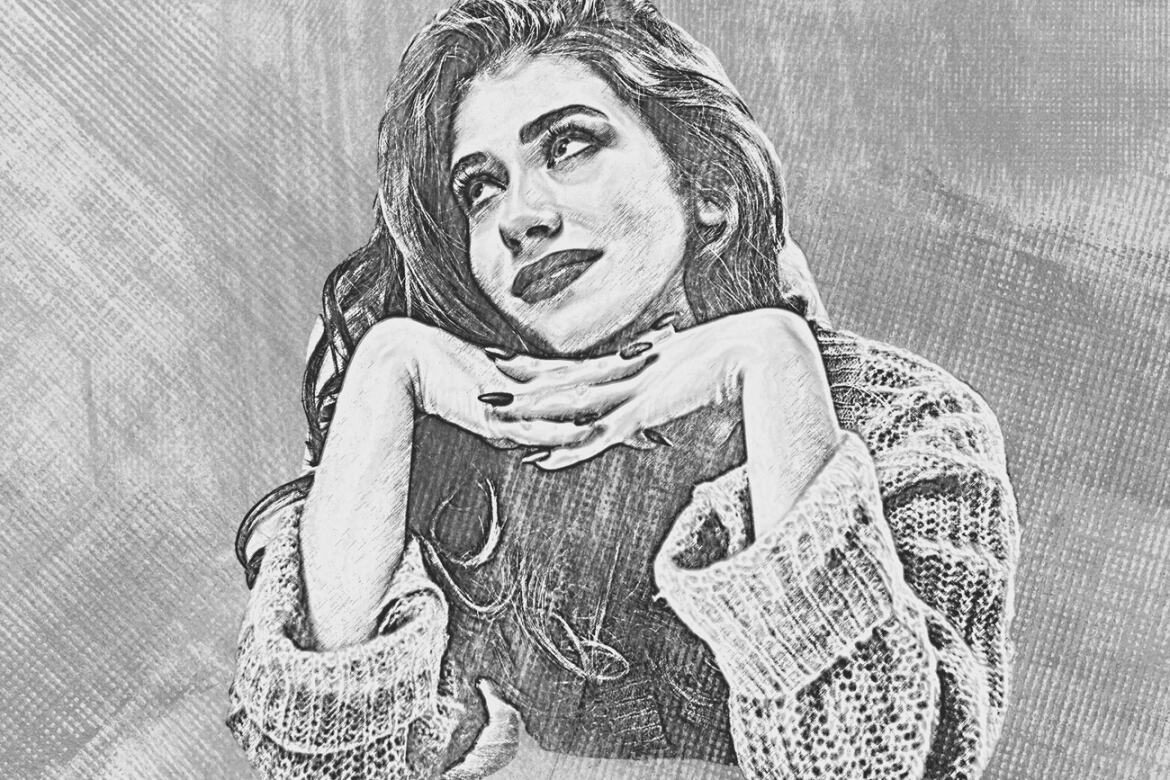 Artistic Sketch FREE Photoshop Action - view 7