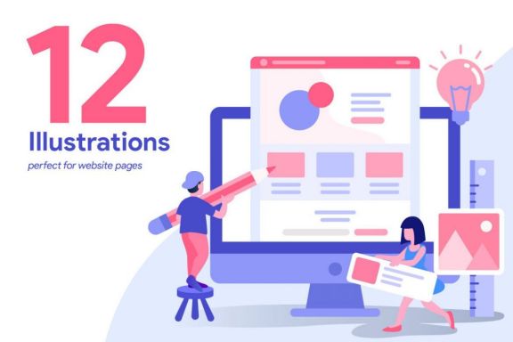 Business & Development Illustrations