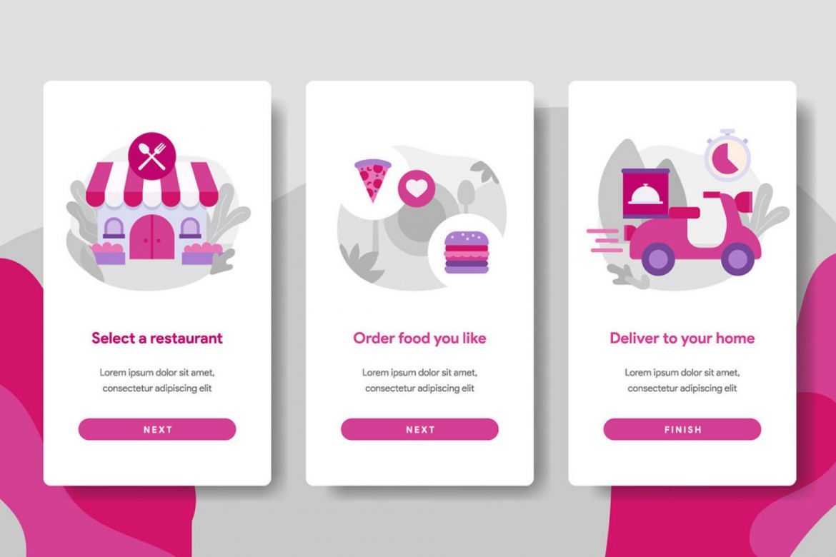 Onboarding Mobile App Illustrations alternate