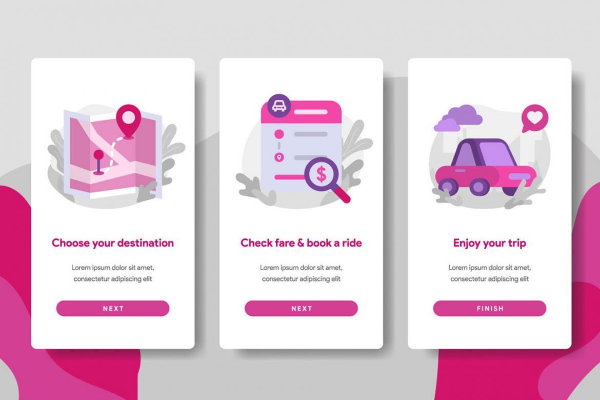 Onboarding Mobile App Illustrations - view 6