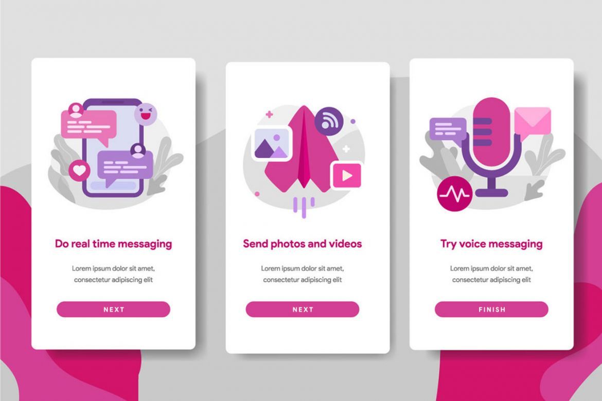 Onboarding Mobile App Illustrations - view 7