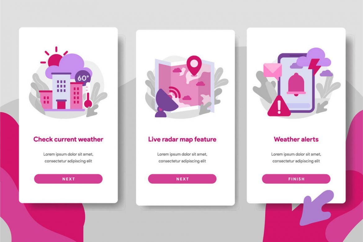 Onboarding Mobile App Illustrations alt