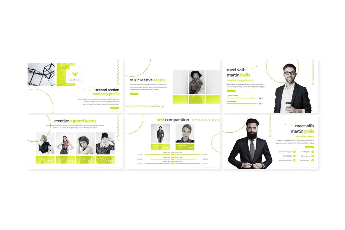 Sedonia FREE Power Point Template - view 3
