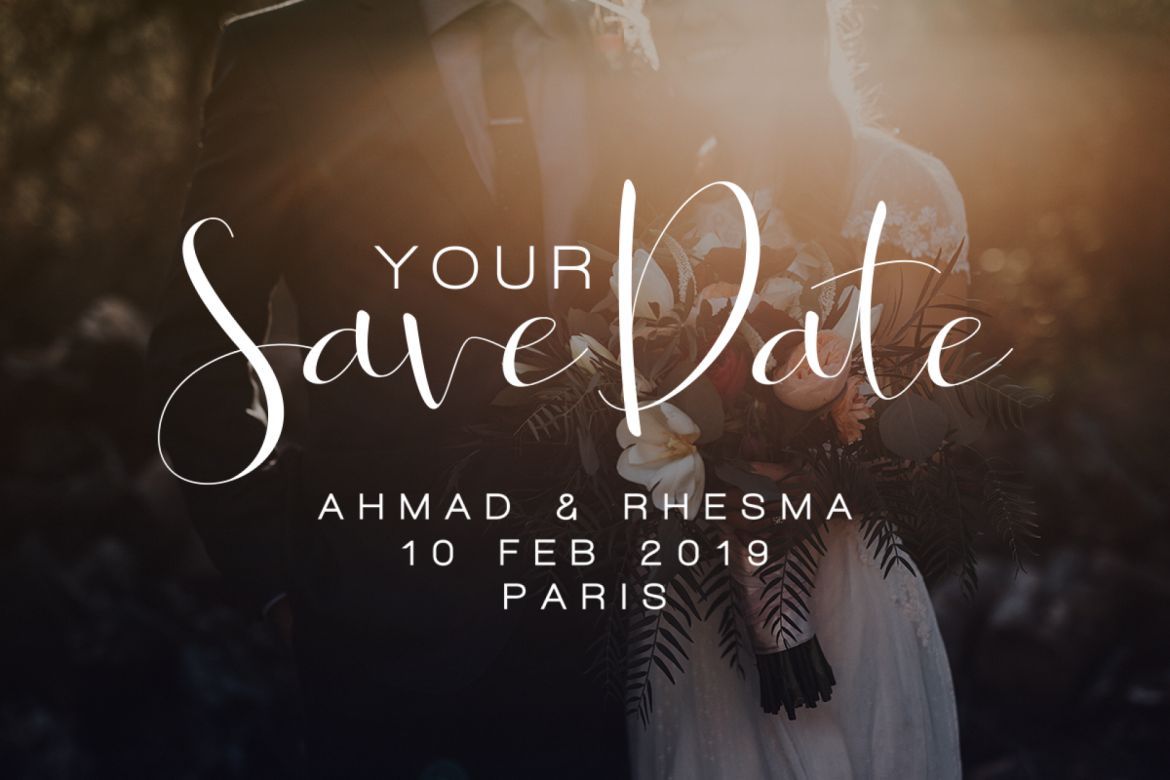 Roselyne - Caligraphy Script alt